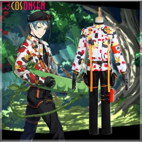 Game Twisted-Wonderland OCTAUINELLE Azul Jade Cosplay Costume Adult School Uniforms Halloween Carnival Outfit COSPLAYONSEN Made