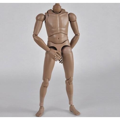 1/6 Scale Male Young Man Boy Body Figure Model Military Chest Muscular Similar To TTM19 12" Soldiers Action Figure Body Toys