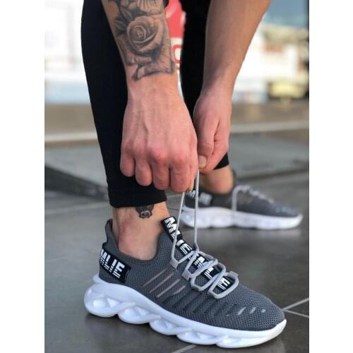 BA0602 Phantom High Base Style Sneakers Anthracite White Men 'S Sports Shoes