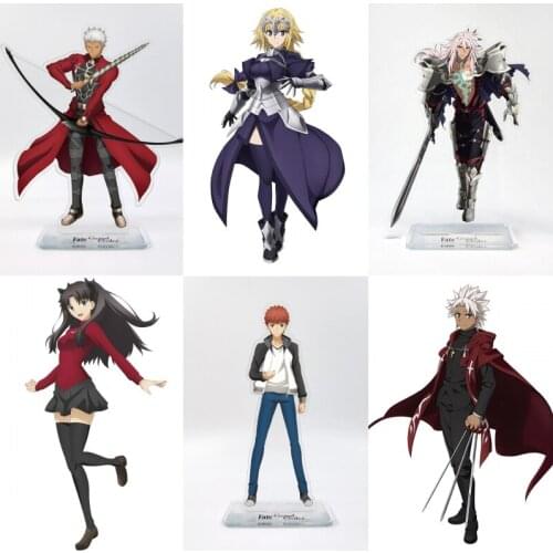 New Japan Fate/Grand Order Anime FGO Cartoon Acrylic Stand Figure Desk Decor Cosplay Accessories Christmas Gift for Boy Girl 1pc