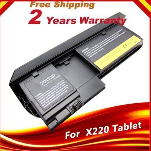 New LAPTOP BATTERY FOR LENOVO ThinkPad X220 X220i Tablet X220T Series 0A36285 0A36286 42T4877l 42T4879 42T4881 6 CELLS
