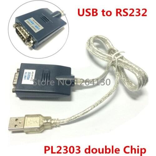 PL2303 double chip USB 2.0 to RS232 DB9 COM Serial Port Device Converter Adapter Cable