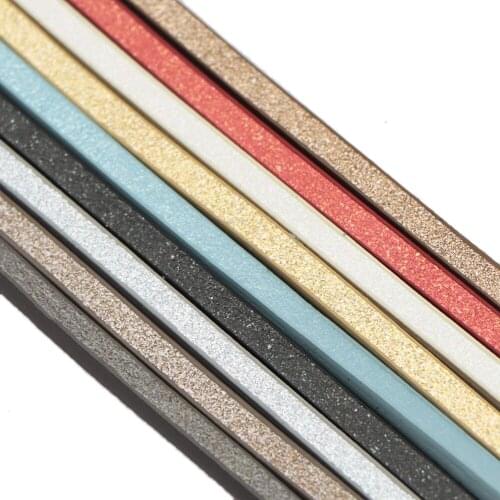 3mm Flat Cord,Oil Edge Double Side Leather Ribbon for Jewelry Making, Leather Shoe Lace, Arts & Crafts and Handicraft ,1Yc20492