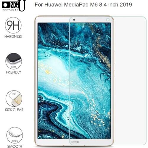 9H Tempered Glass For Huawei MediaPad M6 8.4 inch 2019 Screen Protector For Huawei M6 8.4 Tablet Tempered Glass Guard Film