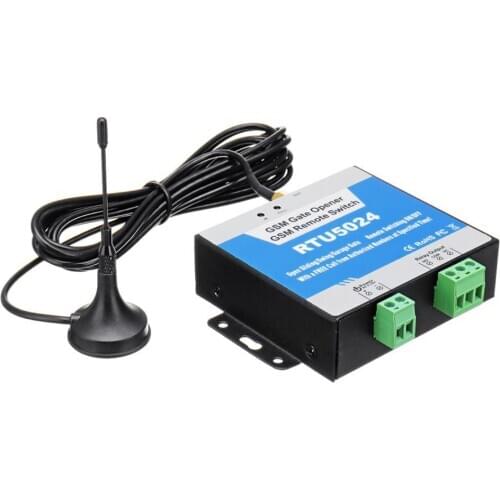 RTU5024 GSM Gate Opener Relay Wireless Remote Control Door Access Switch Free Call 850/900/1800/1900MHz