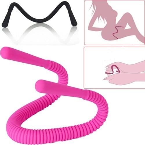 Silicone Foldable Labia Clip G-spot Clitoris Stimulation Clamps Vaginal Speculum, SM Anal Dilator Women Masturbation Sex Toys