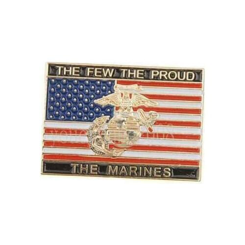US United States Usmc Marine Corps The Few The Proud Small Badge Shirt Lapel Pin armyshop2008