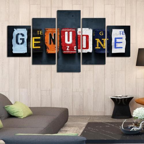 No framed inspiring image of genuine canvas is decorated with posters for the office building of the study room unframed FA157