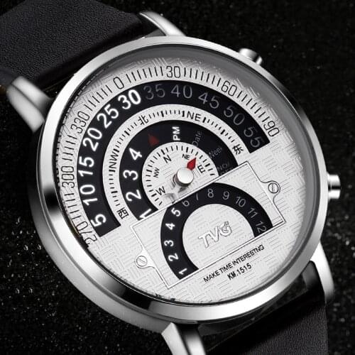 Womage Compass Watch
