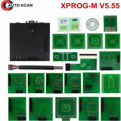 XPROG 5.55 Black Metal Box ECU Programming Auto Chip Tuning XPROG-M V5.55 XPROG M Better Than Xprog 5.0 Stable Function