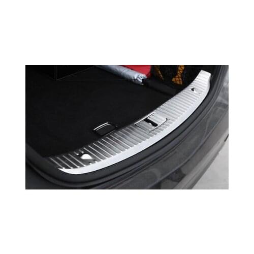 Inner Rear Bumper Protector Sill Trim 2pcs For Benz S Class Sedan 2014 - 2018