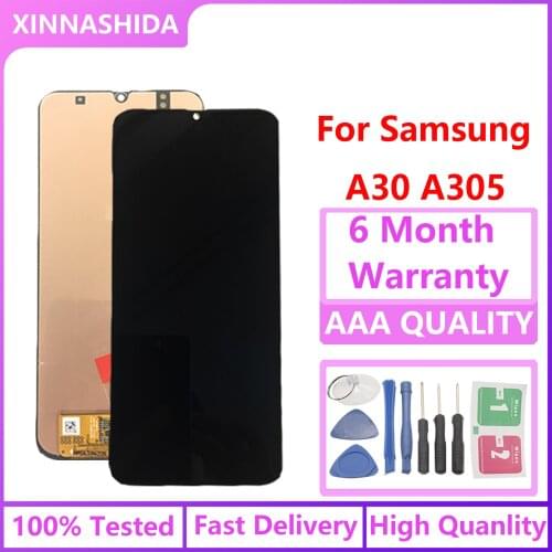 LCD For Samsung Galaxy A30 Display Touch Screen Digitizer Assembly Replacement For Samaung A30 LCD FA305/DS A305FN A305G
