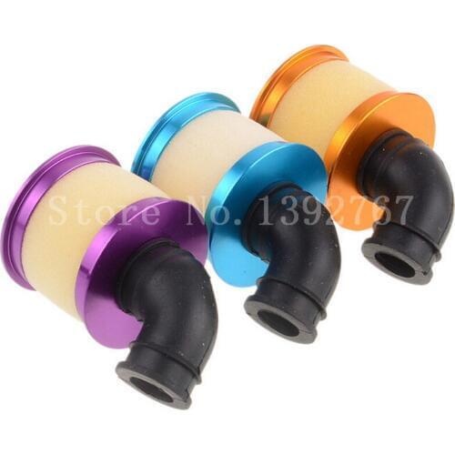 04104 Aluminum Air Filter Engine Parts For HSP Baja 1/10 Nitro Powered RC Truck Car Buggy Himoto Redcat Exceed