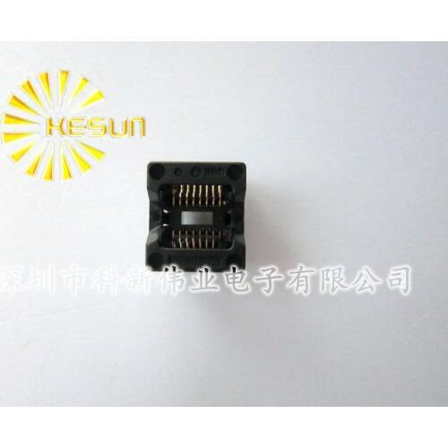 100% NEW OTS-16-03 SOP16 SOIC16 IC Test Socket / Programmer Adapter / Burn-in Socket (OTS-16-1.27-03)
