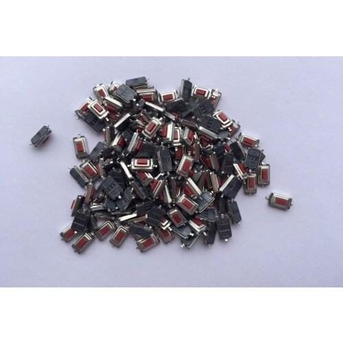 100Pcs/Lot x Micro Switch Button Key Fits For Peugeot Remote Flip Various Folding Shell Blank Car Accessories Auto Parts Cheaper