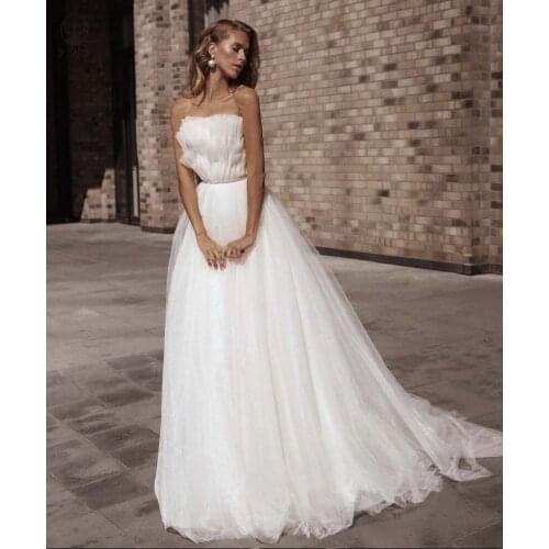 Illusion O Neck Appliqued Lace Ball Gown Puffy Long Sleeve Wedding Dresses