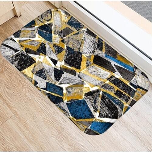 40x60cm Cute Diy Print Floor Mat Bathroom Ground Mat Slip Door Bath Pad Rug Living Room Carpet