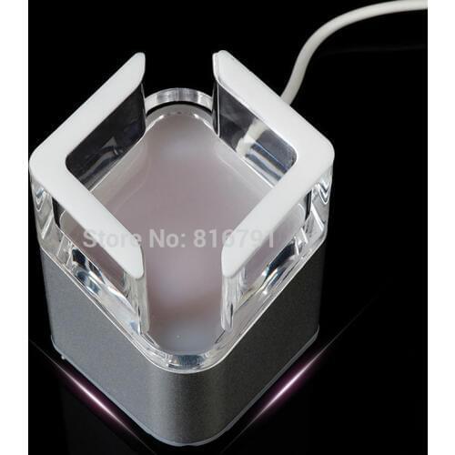 Mobile Phone Antitheft Display Acrylic Rack with Alarm and Charging for iphone Huawei Samsung Smeartphone Security