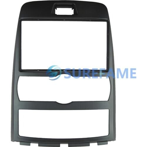 Car Facia for Hyundai Genesis Coupe 2009-2012,Rohens Coupe 2008+(Automatic A/C, Left Wheel) Radio Fascia DVD Dash Kit Plate Trim