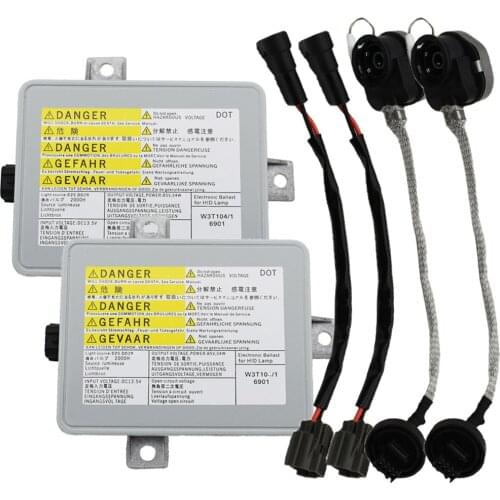 HID Xenon Igniter W3T10471 Headlight Control Module W3T14371 ballast with wire for Mazda 3 2004-2006 for Honda Acura 2002-2005