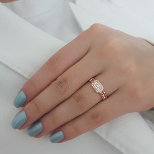 High Quality Elegant Uniq New 925 Sterling Silver Birthday Gift Ring Women Vintage Style Minimal Fine Jewelry Luxury Accessories