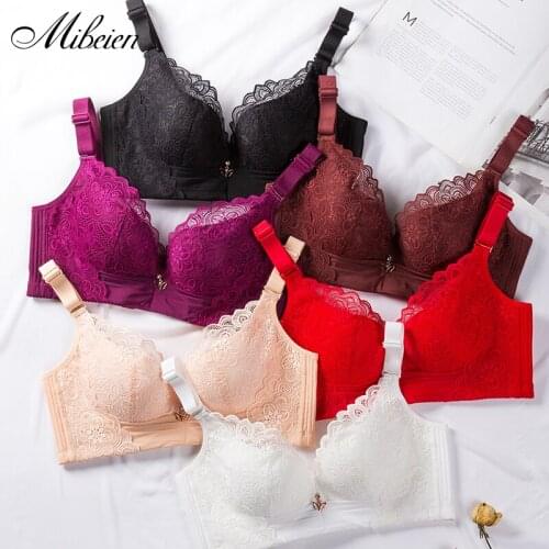 Beautiful big size bra, sexy lace gather and push up the top, big size bra, no steel ring, big cup, thin CD cup