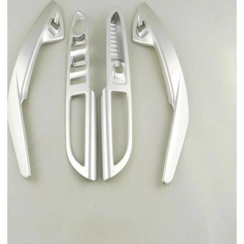 For Ford KUGA ESCAPE 2017 ABS Matte Interior Door Window Lift Switch Panel Cover 4 pcs