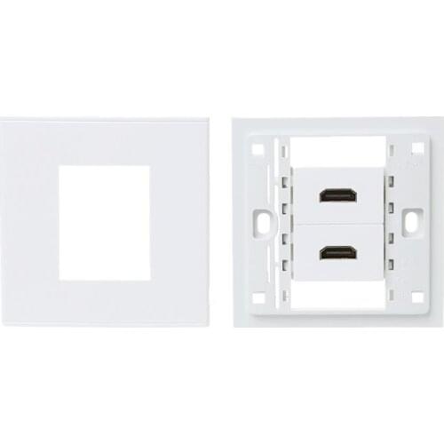 86 Type Wall Panel Socket High Definition Digital TV Network Cable Outlet
