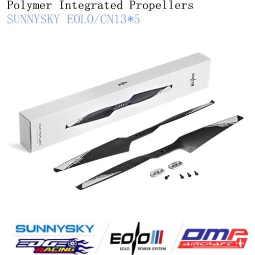 1Pair Genuine original SUNNYSKY EOLO CN13*5 Polymer Integrated Propellers for Multirotor Carbon fiber and nylon composite