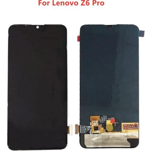 Original 6.39" AMOLED Screen For Lenovo Z6 Pro Z6Pro L78051 L78121 LCD Display + Touch Screen Digitizer Assembly Replacement