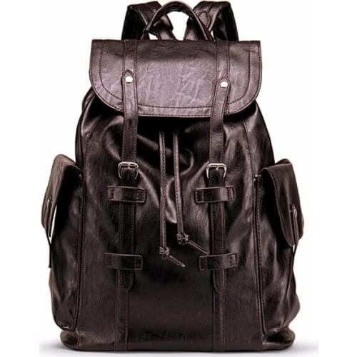 Casual Men Shoulder Bag Vintage Crossbody Bags High Quality Male Bag PU Leather Handbag Capacity Men Messenger Bags Tote Bag