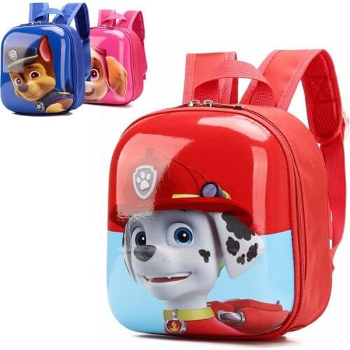Paw Patrol Children Eggshell Bag Cartoon Kindergarten Backpack Boy And Girl Baby Satchel Gift Customized Birthday Gift