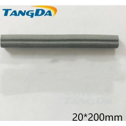 20*200mm ferrite bead cores rod core OD*HT 20 200 mm soft SMPS RF ferrite inductance HF welding magnetic bar High frequency