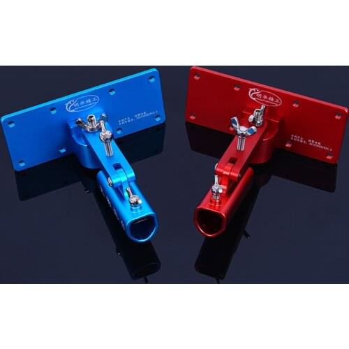 Heavy Duty Boat Marine Aluminium Alloy Fishing Rod Pole Stand Bracket Support Holder Adjustable Clamp Fishing Tackle Accessory