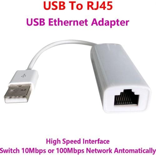 USB to RJ45 Adapter RD9700 Chip RT8152B Chip USB Ethernet Adapter Network Card USB2.0 to LAN for Windows 7/8/10/XP 100Mbps