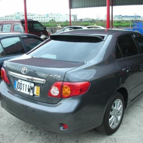 For Toyota Corolla 2007-2019 high quality Spoiler on top of rear window and rear sunshade