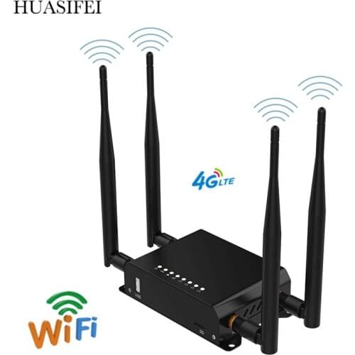WE826-T2 3G 4G LTE Modem 300Mbps wireless router With SIM Card Slot Wi-Fi Openwrt English firmware LTE Router VPN PPTP L2TP