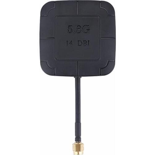 5.8G 14DBI High Gain Flat Panel FPV Antenna RP-SMA For Receiver RC Helicopter Hexacopter Parts
