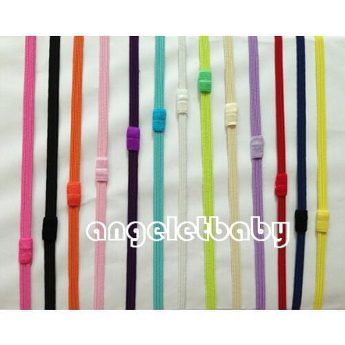 60pcs girl headband 1/4" Skinny Elastic Interchangeable Loop Headband, Hair band,Children Accessories hair rope PJ5200