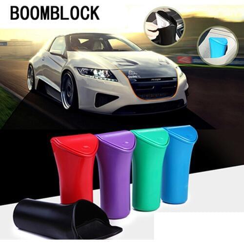 BOOMBLOCK Car Trash Dust Case Umbrella Holder Bin For Nissan Volvo Lada granta vesta kalina Mitsubishi ASX Jeep BMW e46 e39 e90