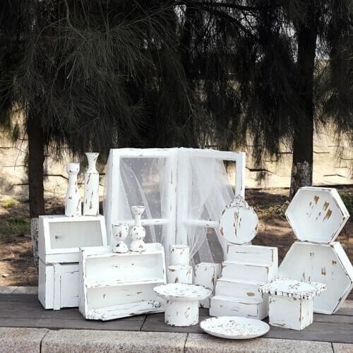 Polygon glass box for cake table storage holders dessert racks Brass edge cases jewelry display trays