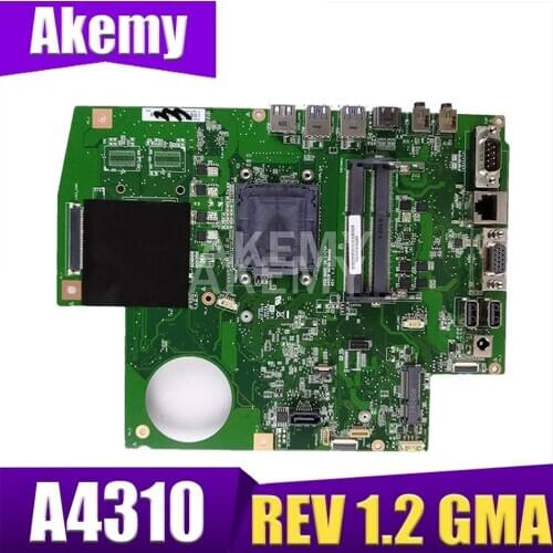 New Akemy A4310 Mainboard FOR Asus A4310 all-in-one motherboard desktop mainboard REV 1.2 GMA 100% Test OK