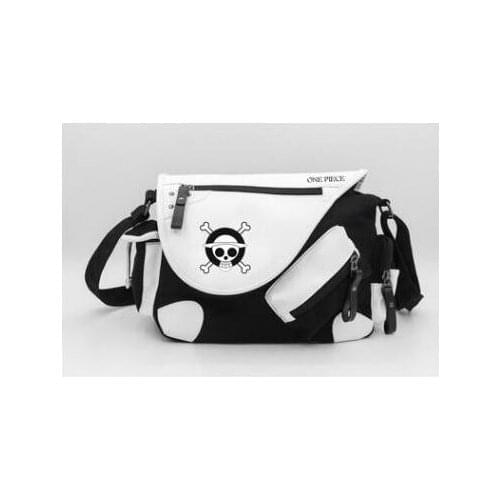 Japan Anime Chopper Shoulder Bag Monkey Luffy Canvas Casual Zipper Shoulder Book Bags Student Schoolbags Messenger Bag Gift