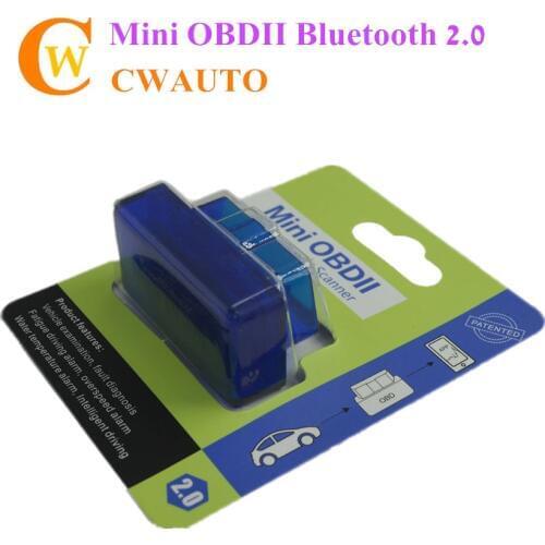 OBD2 Mini ELM 327 Bluetooth 4.0 Scanner Elm327 ii Code Reader Scan Tool Support OIS