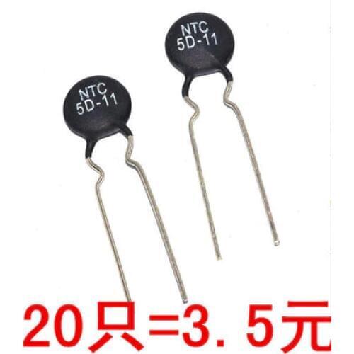 SUQ NTC 5D-11 Thermistor Resistor Thermal Resistor 100PCS