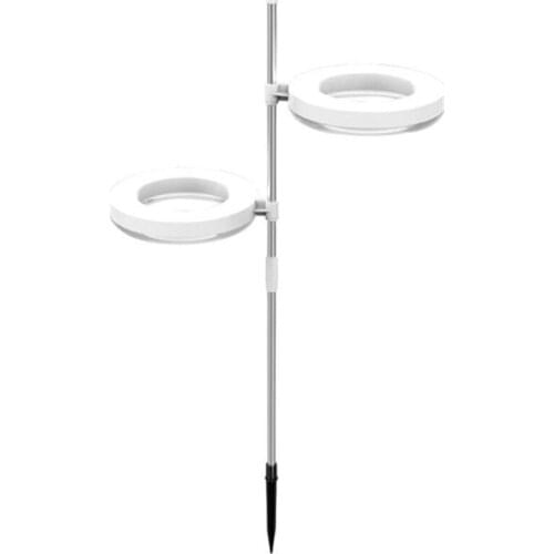 LED Grow Light-12H Cycle Auto Timing Switch Adjustable Annular Light Ring For Garden Potted Plant Starting