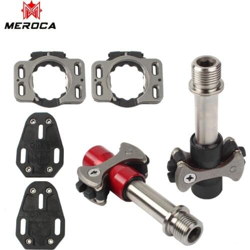 Titanium Axis Pedals Self-locking Bike MTB Road Bicycle