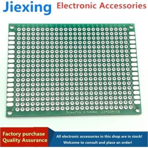 5pcs 5x7cm 5*7 5*7CM Double Side Prototype PCB diy Universal Printed Circuit Board 5cm*7cm