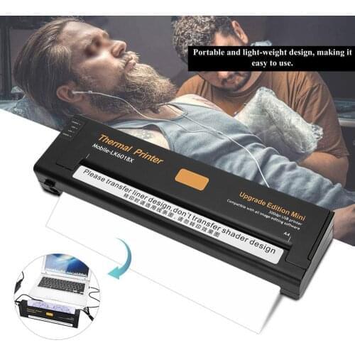 USB Mini Tattoo Thermal Printer Machine Professional Tattoo Copier Printer Drawing Thermal Stencil Tattoo Thermal Machine #R30