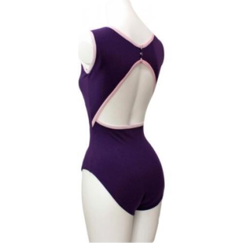 Japanese brand Raglan snap after adult ballet Jumpsuit uniforms dance FL3813